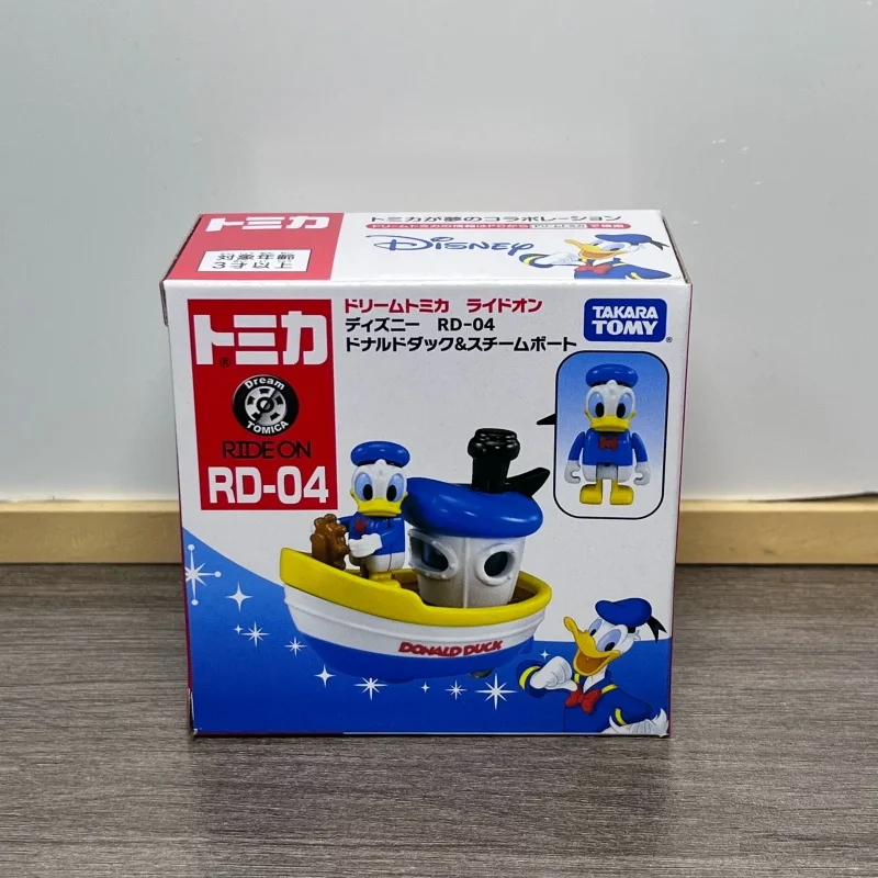 Takara Tomy Tomica Alloy Car Disney Character Vehicle Model Collectible Ornament Desktop Display Toy For Hobbyists
