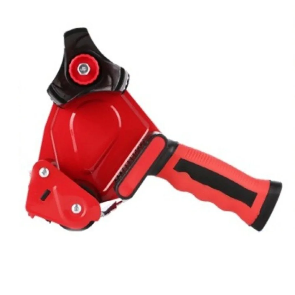 

7.5cm Width Sealing Tape Holder Comfortable Handle Heavy Duty Roller Tape Dispenser Handheld Packer Ergonomic Roller Tape Cutter