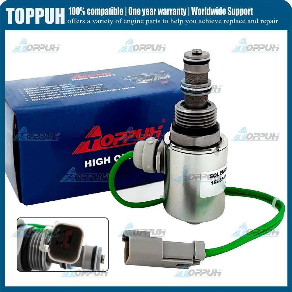 

Новый электромагнитный клапан 152-8340 24В для Caterpillar 825C 826C 826G 836G 836H