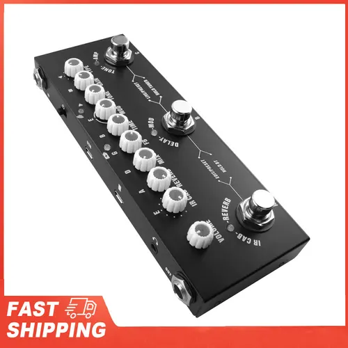 CUVAVE CUBE BABY Pedal de efectos combinados para guitarra eléctrica con reproducción de música inalámbrica Grabación telefónica Función de interfaz de audio