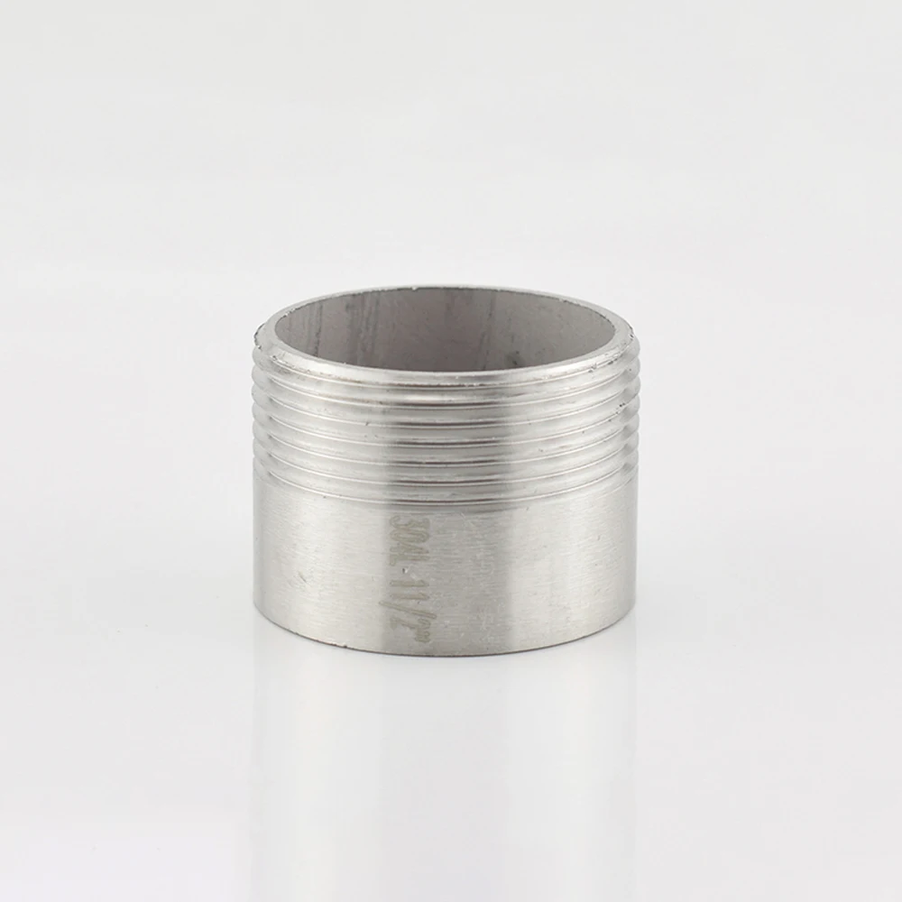 Butt Weld x 1/4" 3/8" 1/2" 3/4" 1" -2" NPT Male Coupler Connector Adapter Stainless 304 229 PSI Water Gas Oil