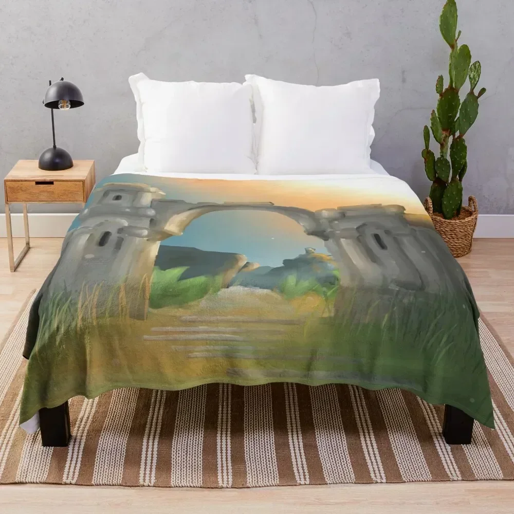 

The Great Plateau Throw Blanket Breathable Lightweight Blanket for Adults Kids