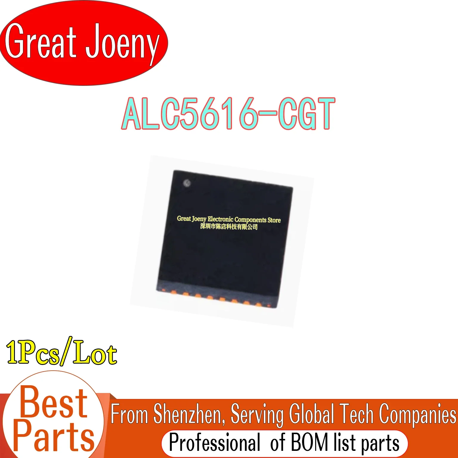 

100% New Original ALC5616-CGT ALC5616 IC Chipset QFN-32 Bulk Best Price