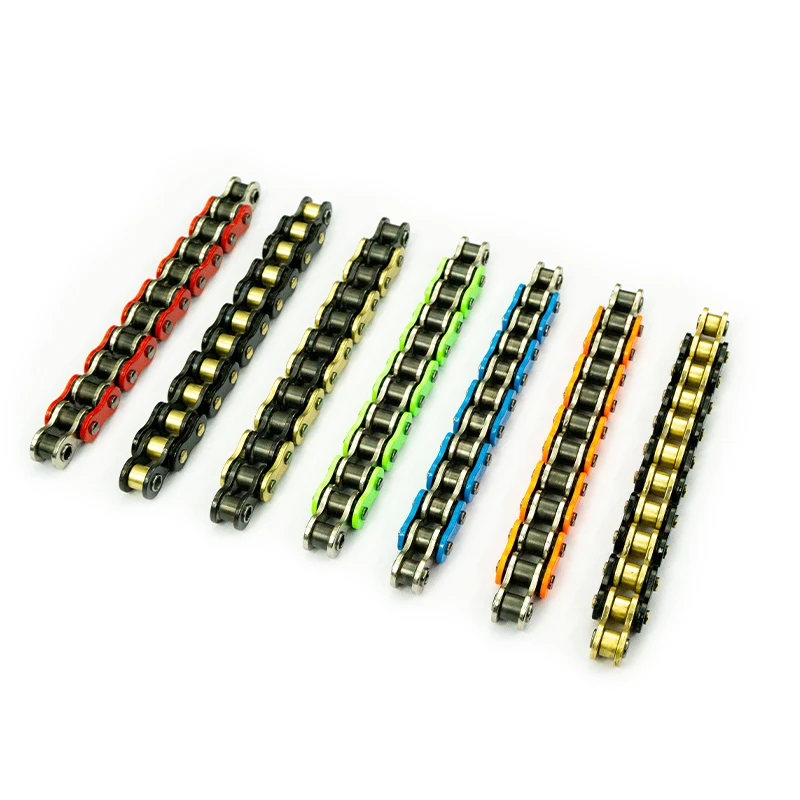 SFR Motorcycle Transmission Chain 520 525 Series X-ring 120 Link Super Heavy Duty  X-Ring Chain with Connecting Link