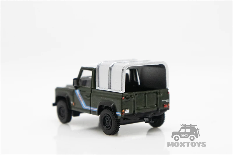 MINI GT 1:64 Land Rover Defender 90 Pickup Bronze Green Diecast Model Car