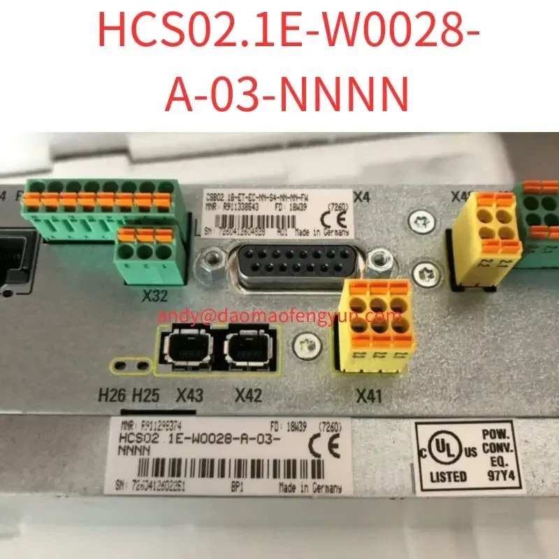 Second-hand HCS02.1E-W0028-A-03-NNNN driver HCS02.1E-W0028