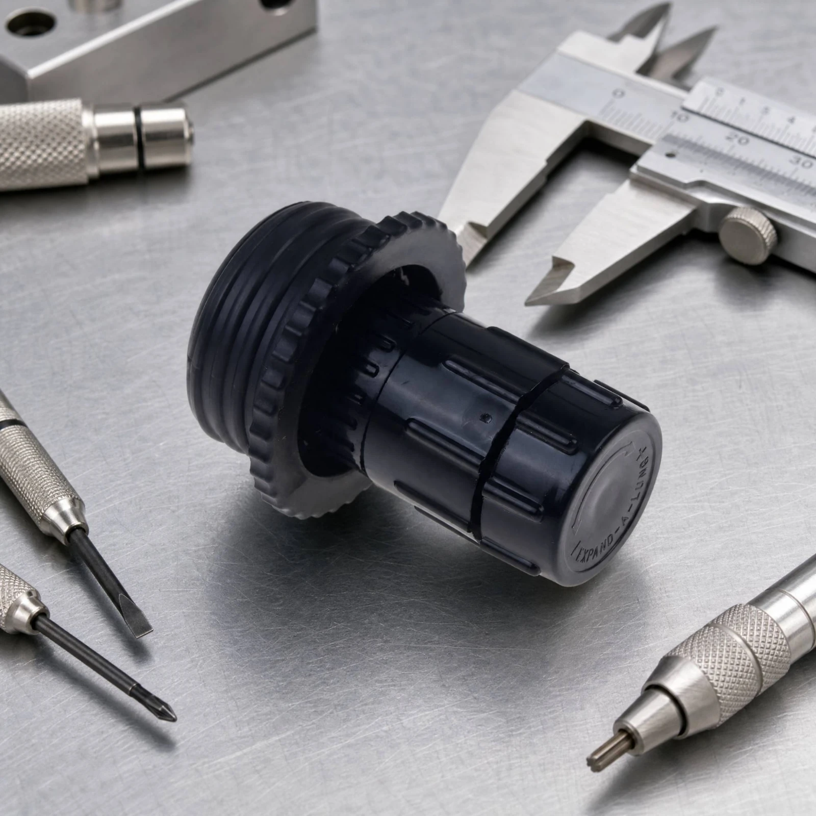Plastic Mask Valve with Adjustment Knob Adjustable Mask Accessory Valve with Threaded Body Slim for Novelty Setups