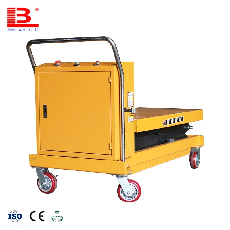 1000kg heavy lifting mini platforms cheap price lifting height 1.7m hydraulic electric lift table for sale