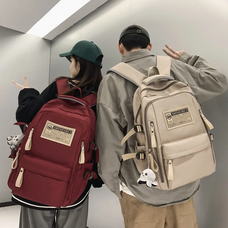 2025 New Unisex daily Backpack schoolbag For students women college computer backpack large capacity high school schoolbag