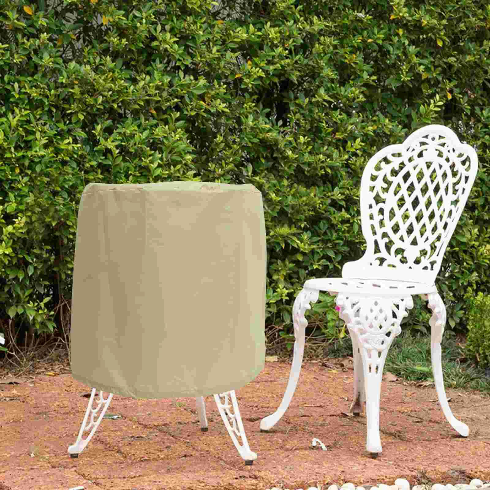 Furniture Dust Cover Outdoor Chair Covers Table Patio for Garden Lounge Tea Desk