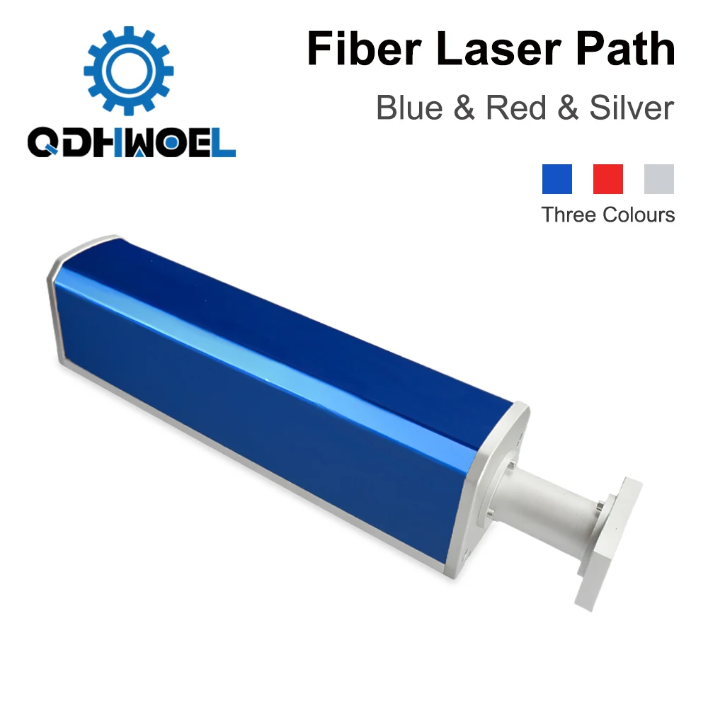 QDHWOEL Blue Red Fiber Laser Marking Path Optical System Part For DIY Fiber Marking Machine Beam Lens Install