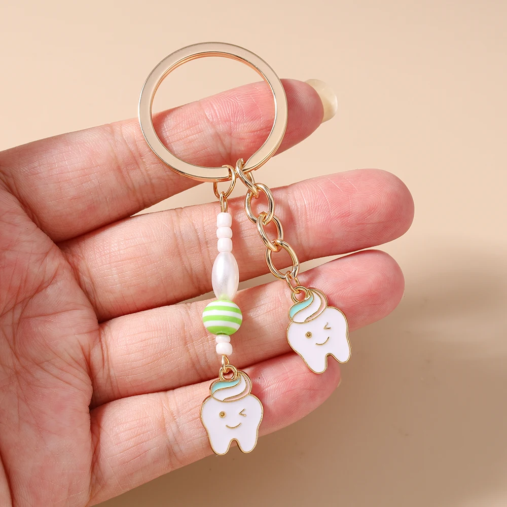 Aihua süße Kinder Kawaii Zahnfee Schlüsselanhänger für Frauen Mädchen Handtasche Anhänger DIY süße Schlüsselanhänger Schmuck Geschenke – Detail 3