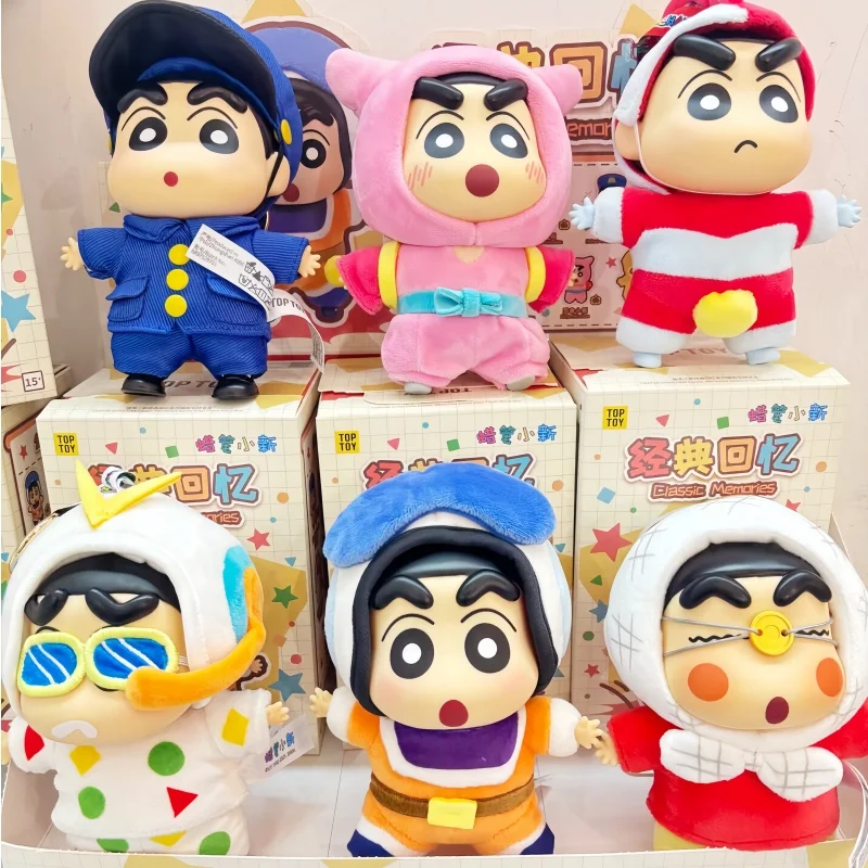 

Новый оригинальный TOPTOY карандаш Шин-тян классическая серия памяти слепая коробка виниловый плюшевый кулон модные игрушки куклы праздничный подарок-сюрприз