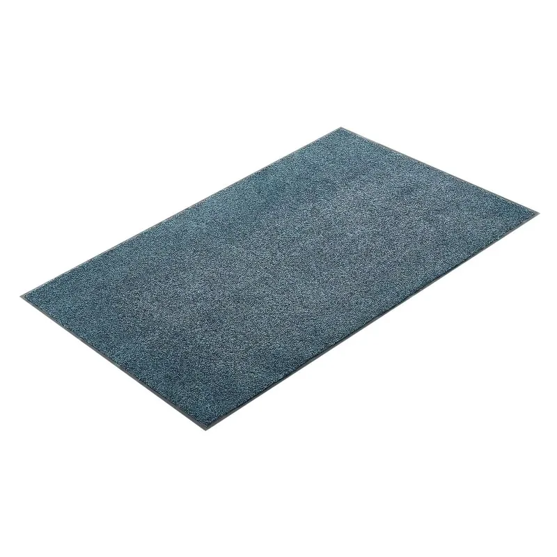 Commercial Grade PVC Backed Front Door Floor Mats, Heavy Duty Indoor & Outdoor Entrance Carpet with W-Edge
