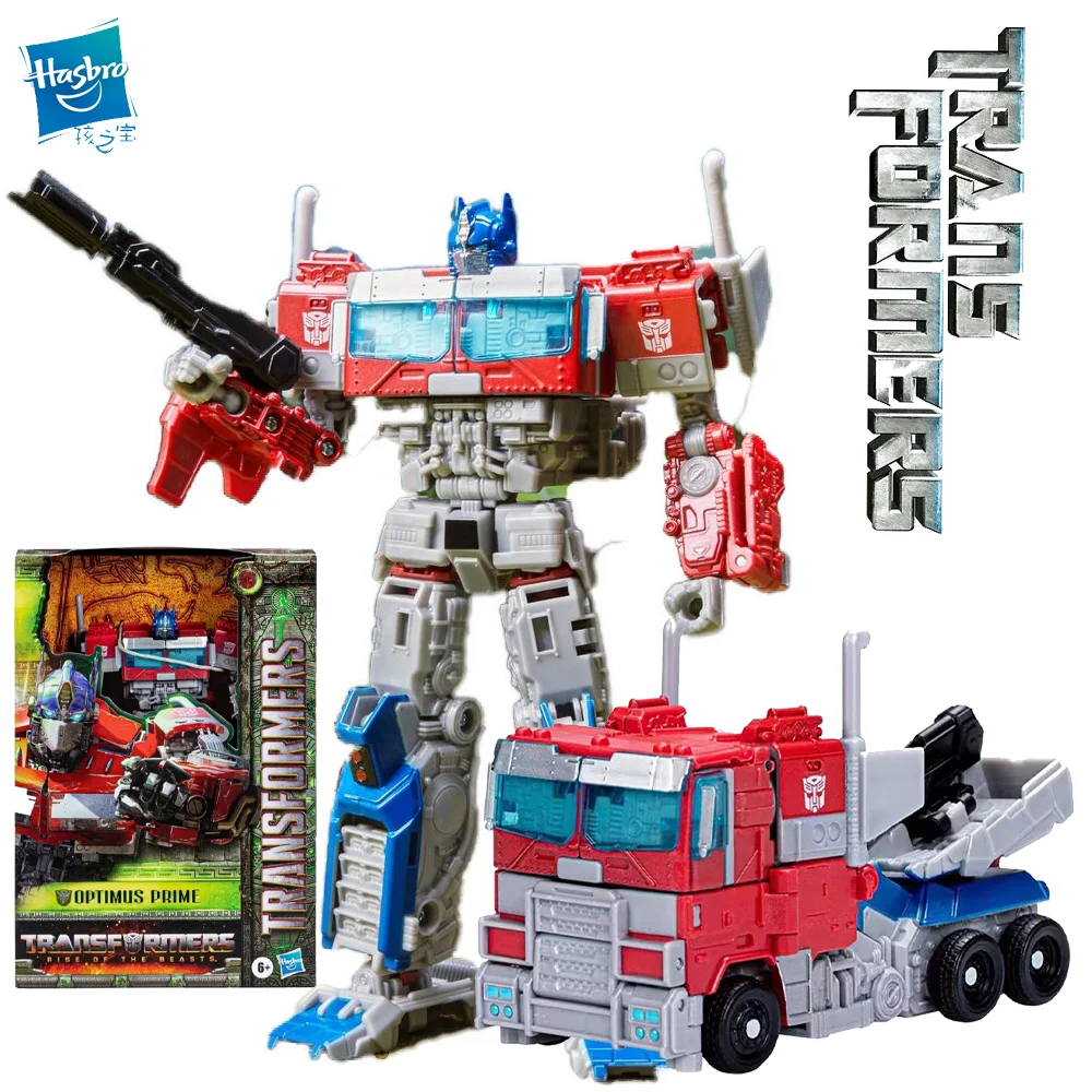 Hasbro Transformers Movie 7 Rise of the Beasts Voyager Optimus Prime  Figure Model Toy Collection Collect toys