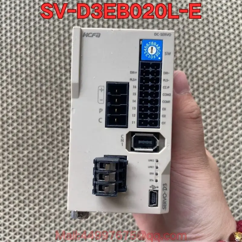 Second-hand SV-D3EB020L-E servo drive function test is normal Latest prices for August 2026