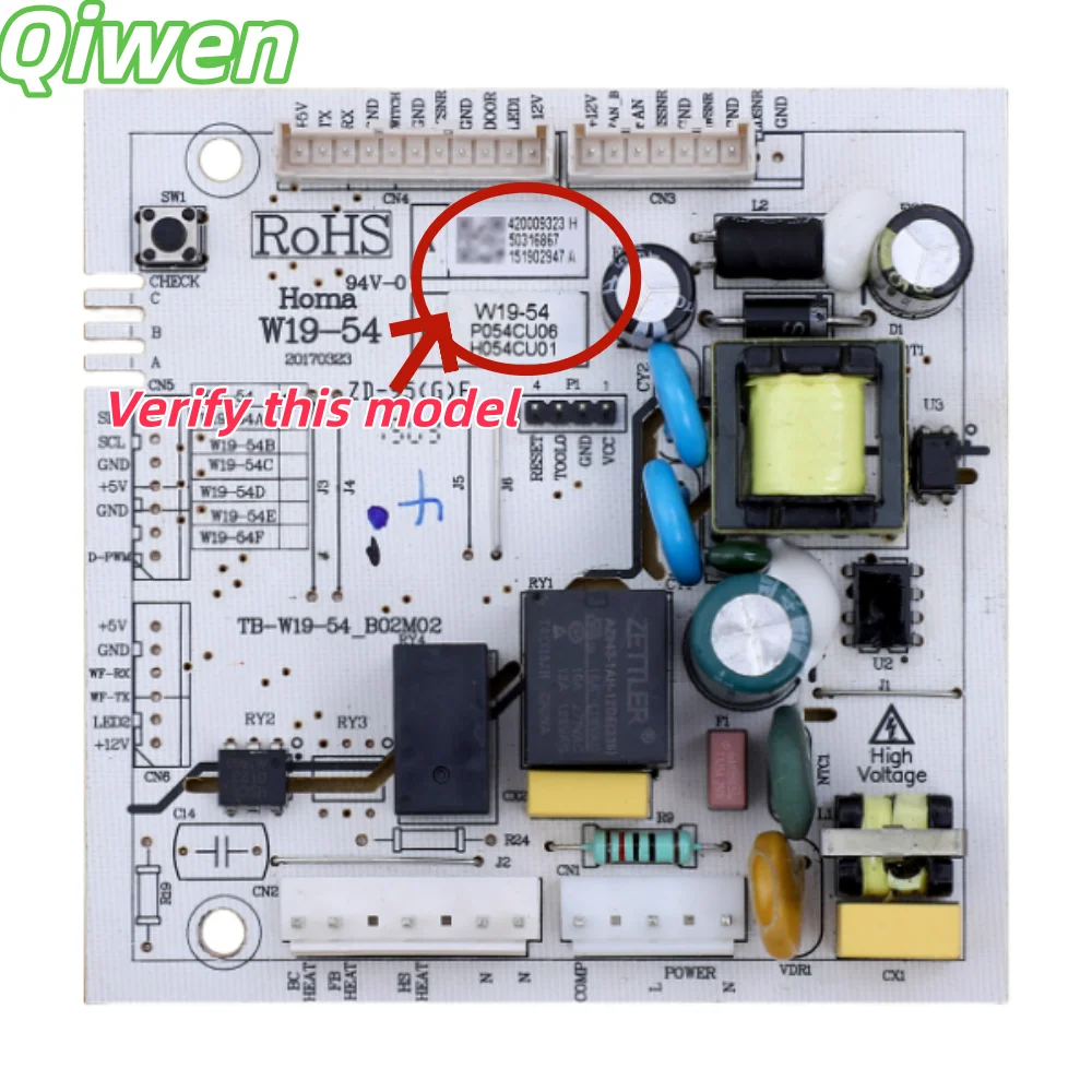 

Used for Refrigerator computer board 420009323 main control board W19-54 motherboard