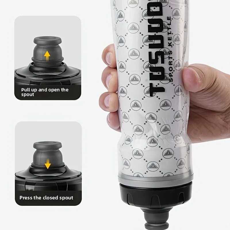 زجاجة مياه حرارية مزدوجة الطبقة من TOSUOD، تحافظ على ساخن وباردًا ومحمولة لمعدات ركوب الدراجات في الهواء الطلق على الطرق MTB