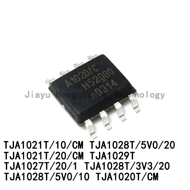 TJA1020T/CM A1020/C 10PCS TJA1021T/20 1021T1C TJA1027T TJA1028T 1028/52 TJA1029T SOP-8 LIN Transceiver Chip