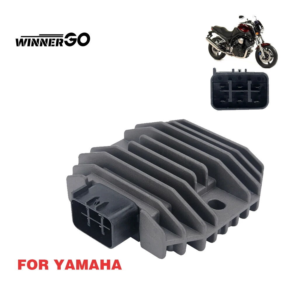 WINNERGO Motorcycle Regulator Rectifier Voltage for Yamaha BT1100 Bulldog 2002-2004 BT 1100 WR250R CP250 VP300 YP400 XP500 T-Max