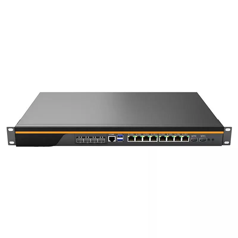 Bkhd Pfsense Mini Pc Server I3 I5 I7 Oem Odm 8Lan 4SFP + 10G 10000M Poort Uitbreiding Slots DDR4 8 Cores Hoge Snelheid Cpu Business