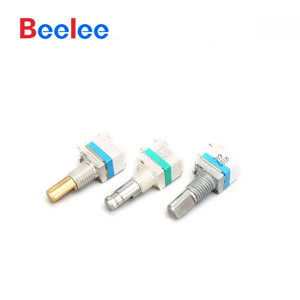 50 Buah Beelee R08710NS Potensiometer Poros Logam SMT 8Mm Potensiometer Tahan Air