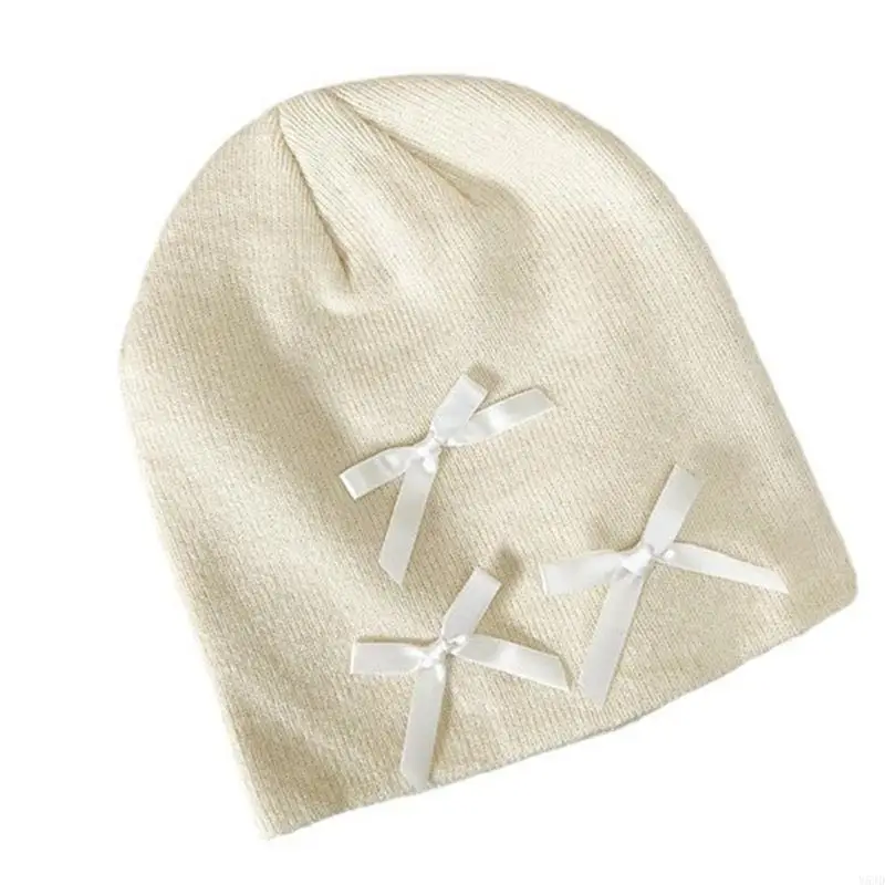 قبعة جمجمة Y5JD للجنسين لقبعة النشاط في الهواء الطلق مع قبعة Bowknot Pulvering للجنسين قبعة القبعة القباية #2