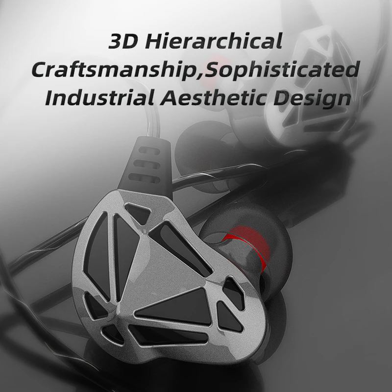 سماعات أذن سلكية من النحاس ، ستيريو جهير HiFi ، شفاف للغاية ، سماعات رأس للألعاب ، موسيقى ، رياضة ، من من الداخل والخارج ، سماعات أذن مع ميكروفون