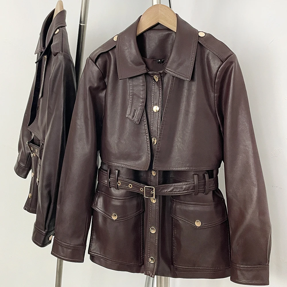 Dames cropped PU lederen utili - Women'S Fashion Utility Jacket recensie en prijs