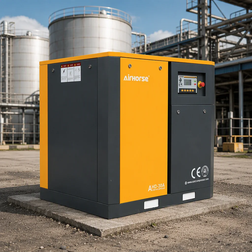 High Efficiency Industrial  Screw Air Compressor 22kw 37kw 75kw Silent Compressor for Sale