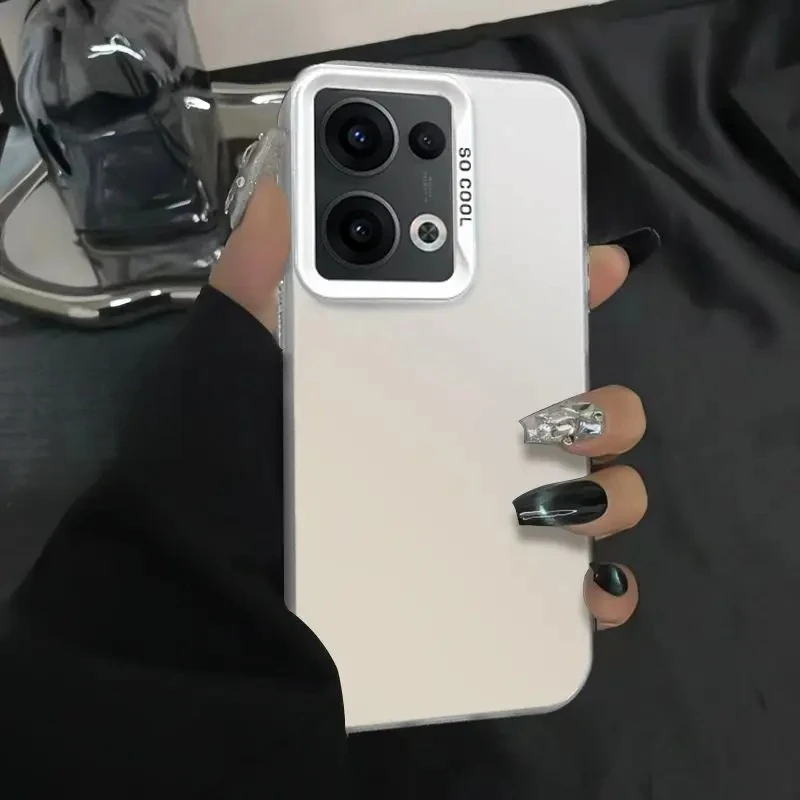 Phone Cases For OPPO Reno13 Case For Appo Orrs Reno13 Pro Reno13Pro Matte Laser Colorful Bumper Armor Shockproof Cover Carcase