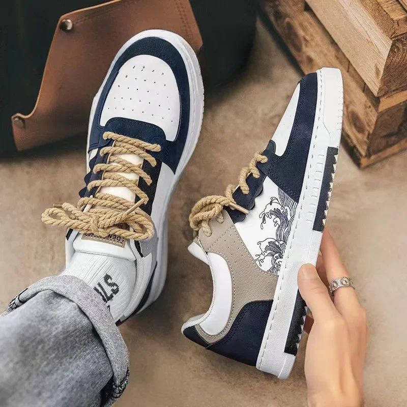 Summer Casual Shoes For Men Fashion 2024 New In Sneakers Size 45 Work Adults 2024 New Arrivals Offer Trend Walking Man Shoe