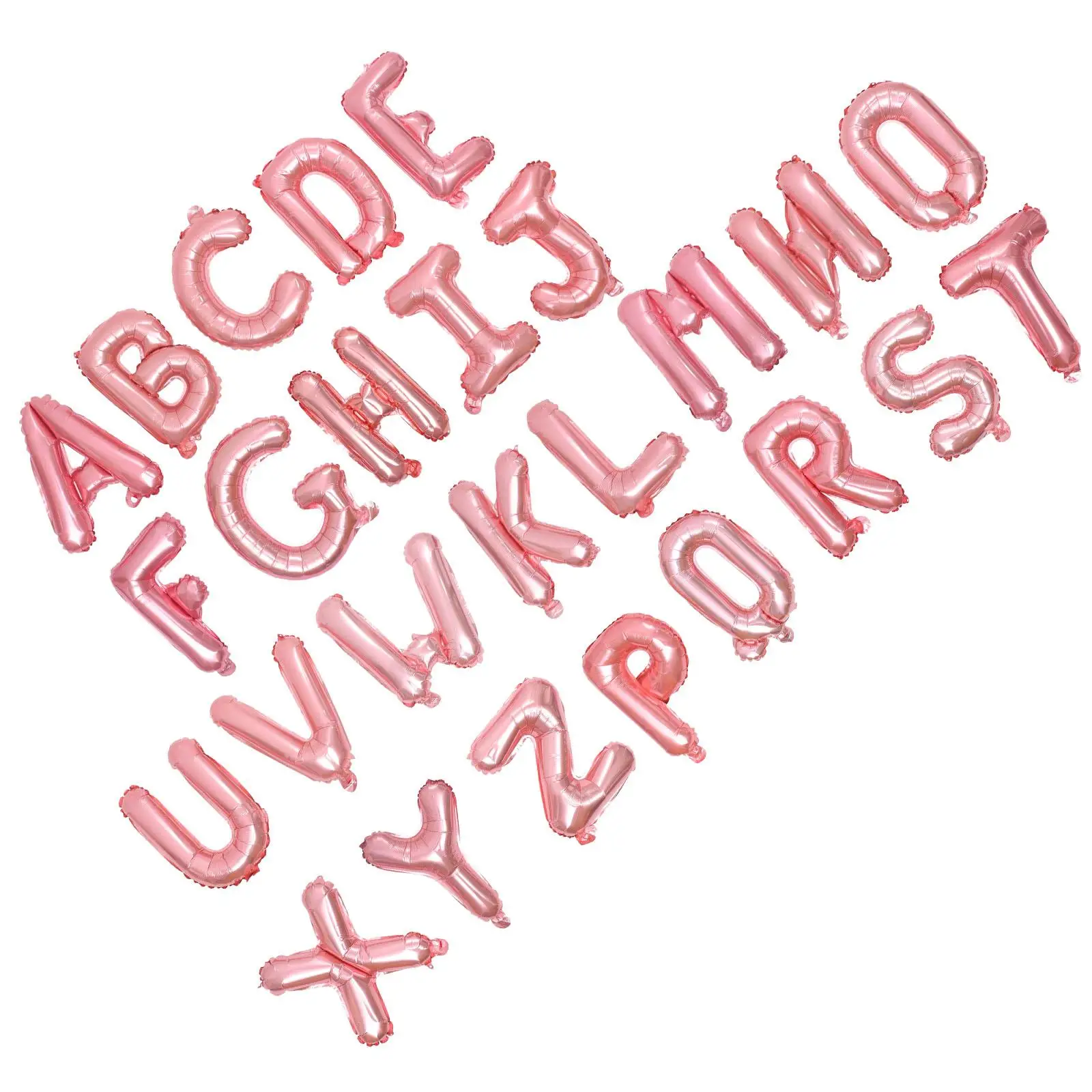 

26pcs Alphabet Foil Balloons 16 Inch Star Pattern Reusable Wedding Party Decorations Balloon Accessories Aluminum