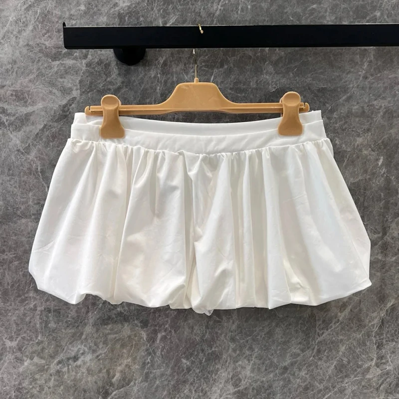 Casual Ballet Sle Geplooide ort Rok Dames Lente Zomer Herfst Bloemenprint Lage Taille Bloeier Rok Meisjes Faion