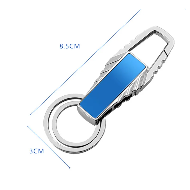Customized Car Keychains Anti-lost Keychain Keyring for Car Name for Men Women Gift Key Chain Stainless Steel Lettering