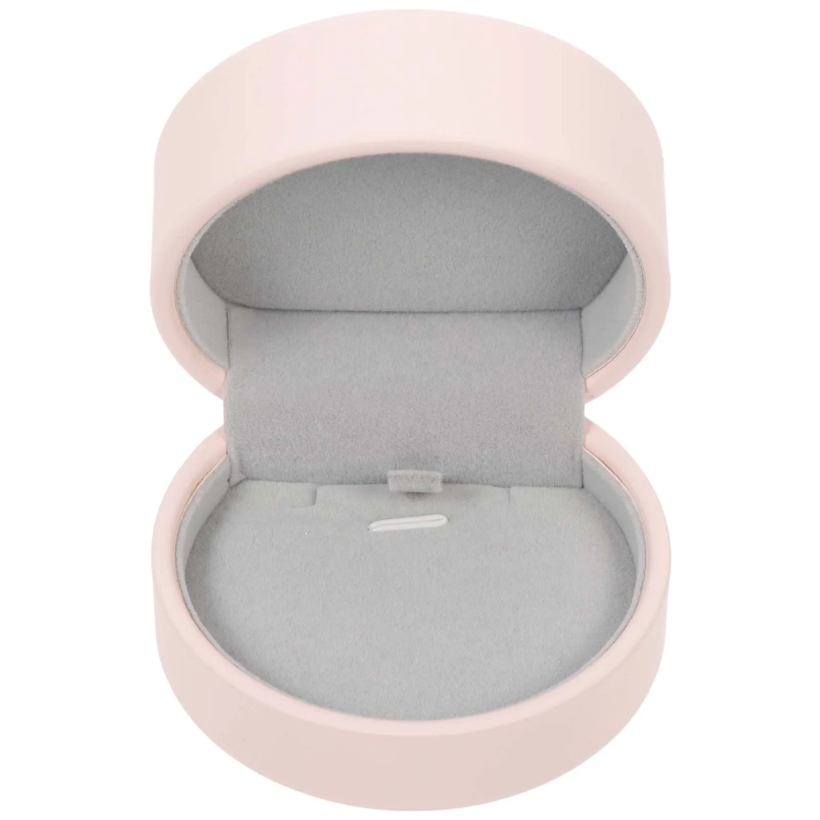 

Valentine's Day Jewelry Box Rose Flower Small Jewelry Storage Organizer Soft Lining Protective Case for Pendant Necklace Ring