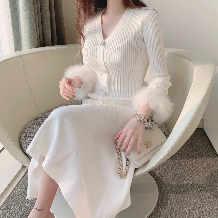 تنوعا زر واحد محبوك الدكتور سليم صالح الكورية Sle المرأة Faion ربيع الخريف الشتاء لباس غير رسمي مدرسة الشارع Sle