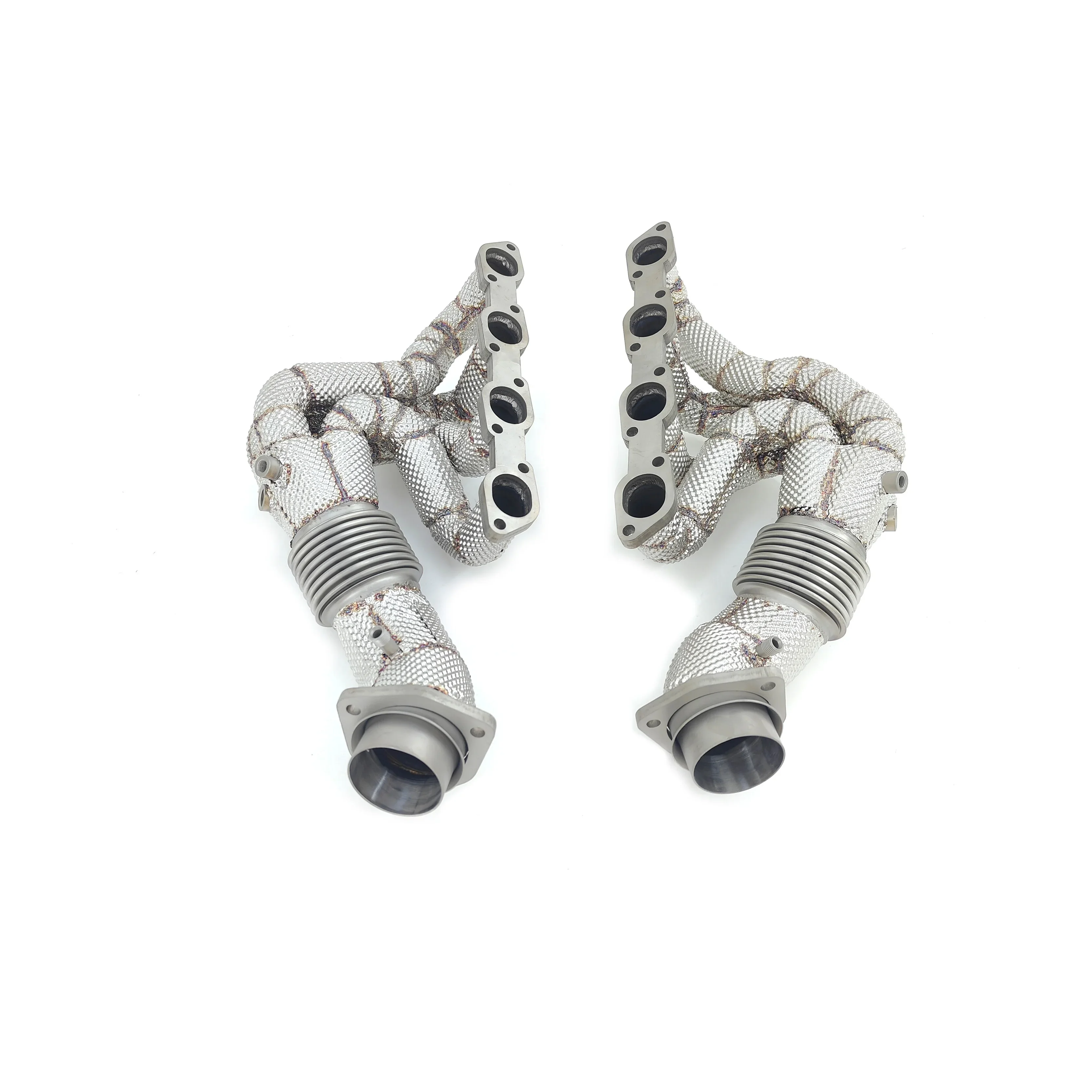 CSZ Exhaust Pipes Manifolds For Ferrari F430 4.3L V8 Ss304 Headers