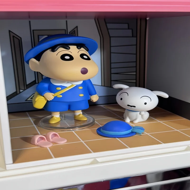 

52TOYS Crayon Shin-chan Crawling Toy | Chunribu Home Series Blind Box Collectible Figurine Desktop Ornament Birthday Gift