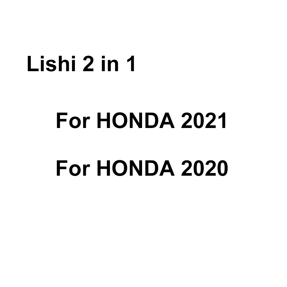 Lishi 2 in 1 Tool For HONDA 2021 2020 for honda 2020 Locksmith Decoder 2in1 Tools