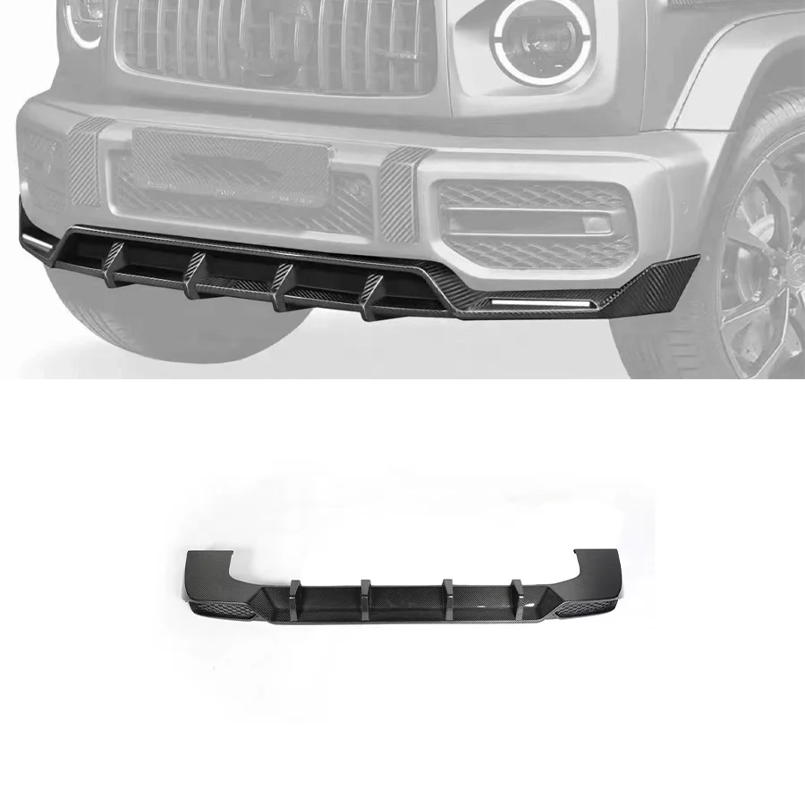 Factory Direct  carbon fiber Front Bumper Lip Rear diffuser for G class Mercedes Benz W464 W463 2019+