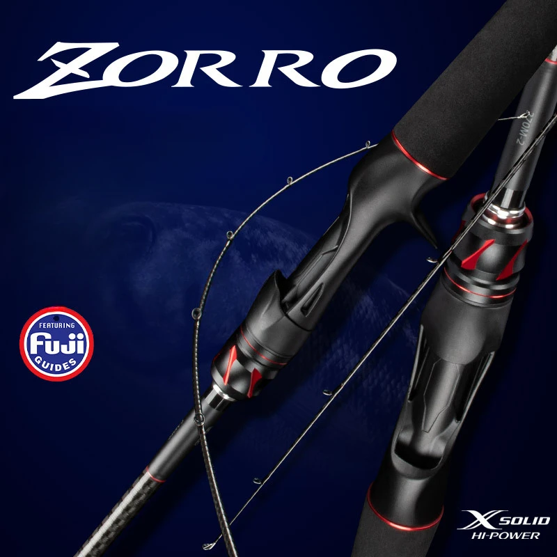 

TEASER ZORRO-Universal Lure Rod, Ultra Light, Ultra Hard, M, ML Power, Fuji, F-Ring, Spinning, Carbon Fishing Rod, 1.98m-2.13m