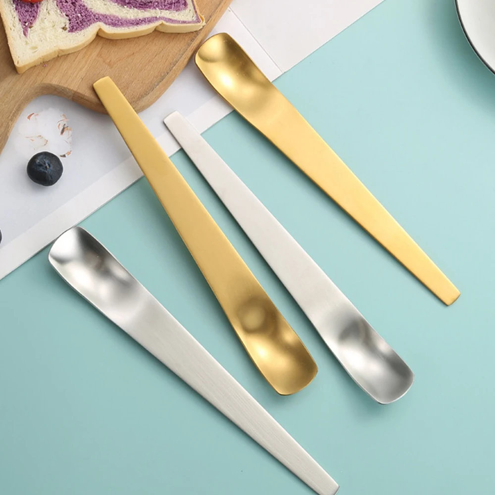 Micro Stirring Spoon Creative Ice Cream Styling Can Come Into Direct Contact With Food Smooth Edges Integration Ice Cream Spoon