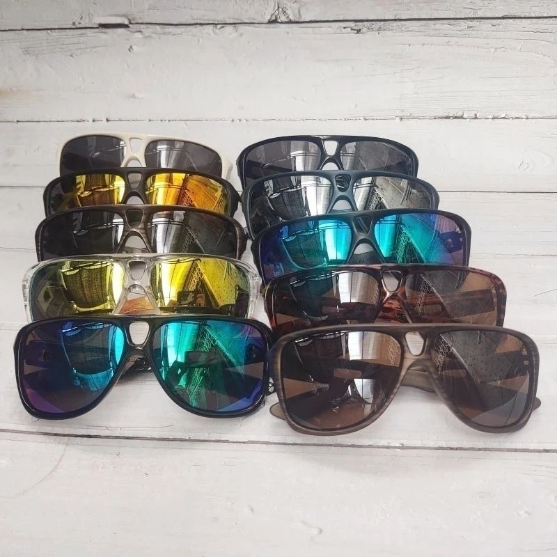 

Fashion Reflective Vintage Sport Sunglasses Men Women Retro Gift Cheap Classic Driving Fishing Luxury Sun Glasses UV400 Eyewear