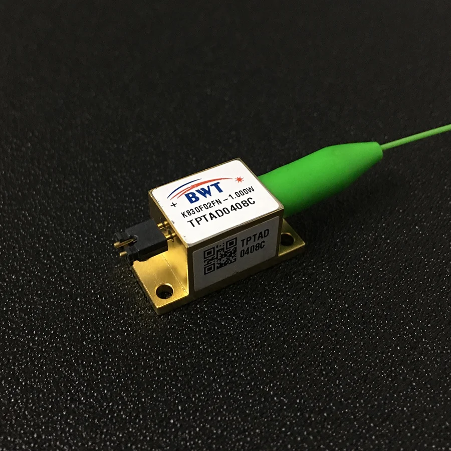 

Cronn Thermal CTP 830nm 1W Fiber Coupled Laser Diode K830F02FN-1.000W