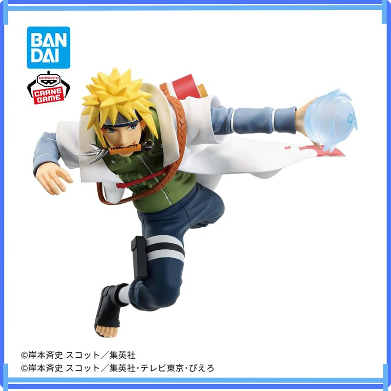 In Stock Original Banpresto Narutop99 Naruto Namikaze Minato Anime Action Figure Model Boxed Toys Gift Genuine