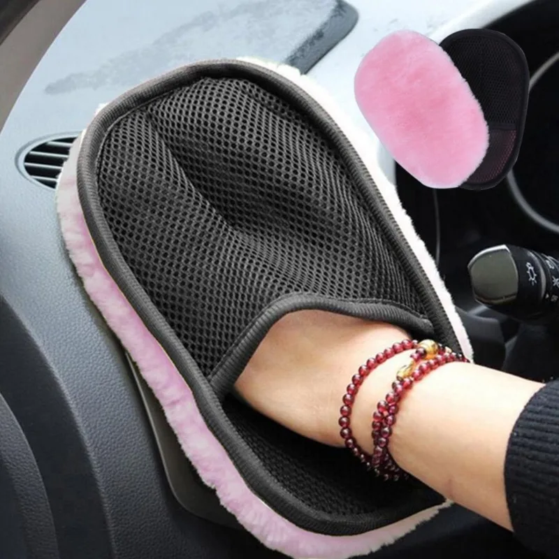 Ultra-Weiche Mikrofaser-Autoreinigungshandschuhe - Perfekt für die Autopflege