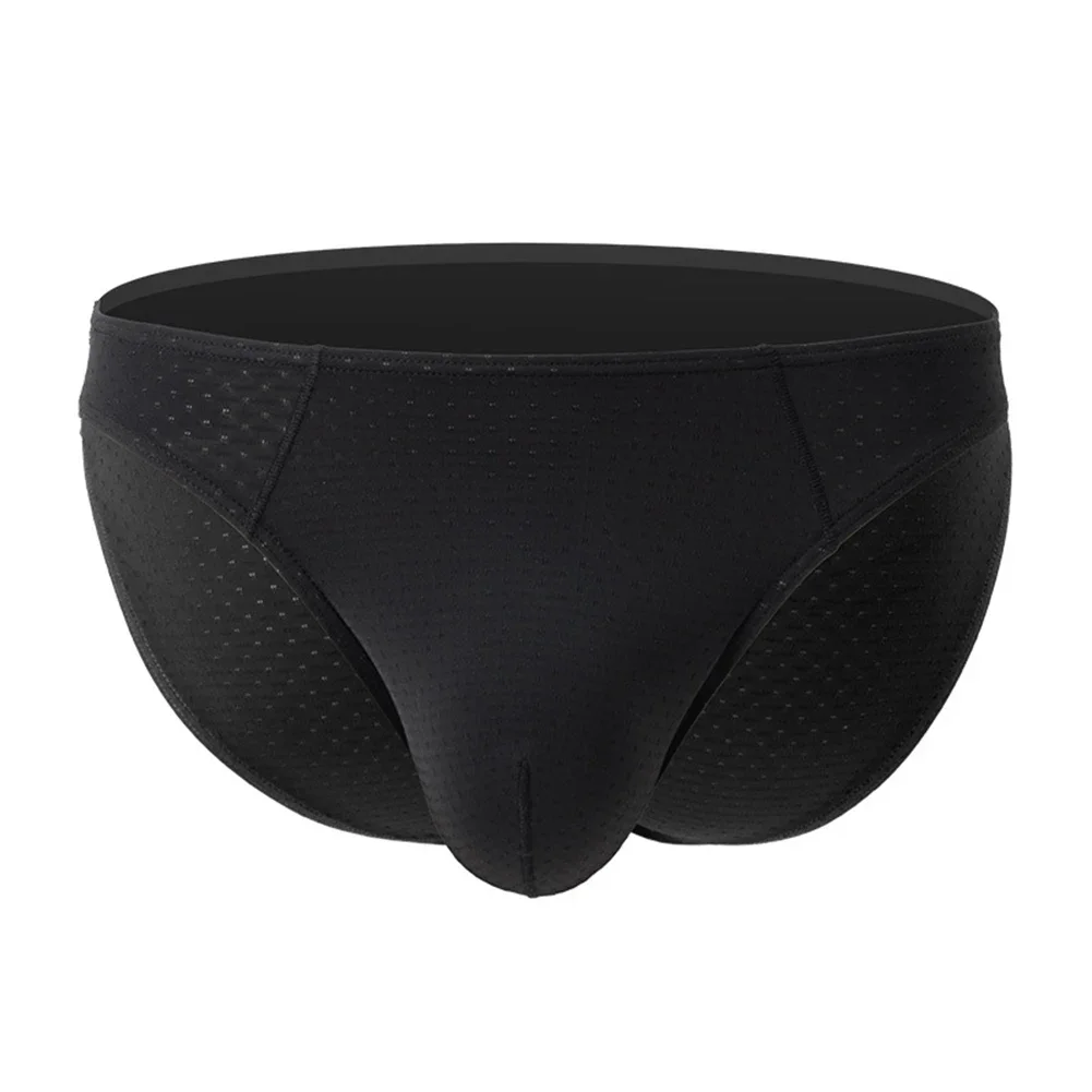 

Men's Panties Sexy Lingerie Bulge Pouch Seamless Underwear Elastic Underpants Breathable Mesh Briefs Ultra-Thin Trunks Knickers