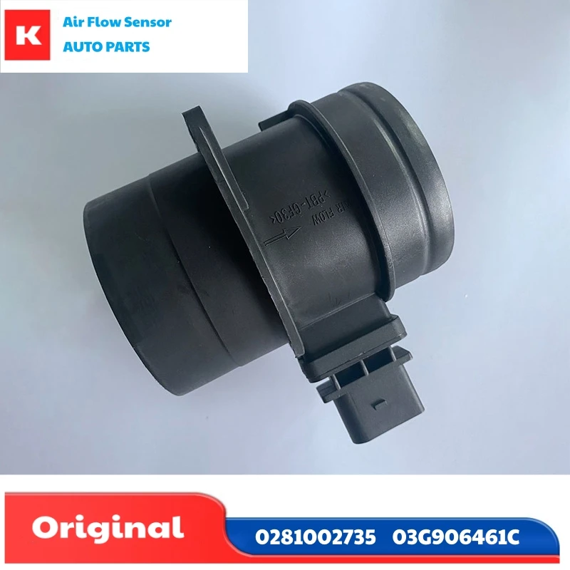 

Датчики массового расхода воздуха 0281002735 03G906461C Расходомеры воздуха для Audi A3 A4 A5 A6 2,0 TDI Skoda Octavia VW Golf Passat Tiguan