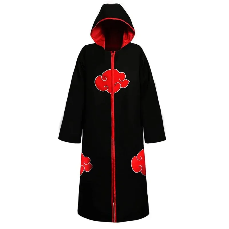 Gioco popolare Costume cosplay Ninja Hokage in bianco e nero, con Itachi Akira Organizzare il mantello di quarta generazione